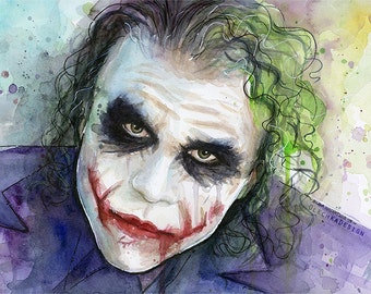 the joker face paint