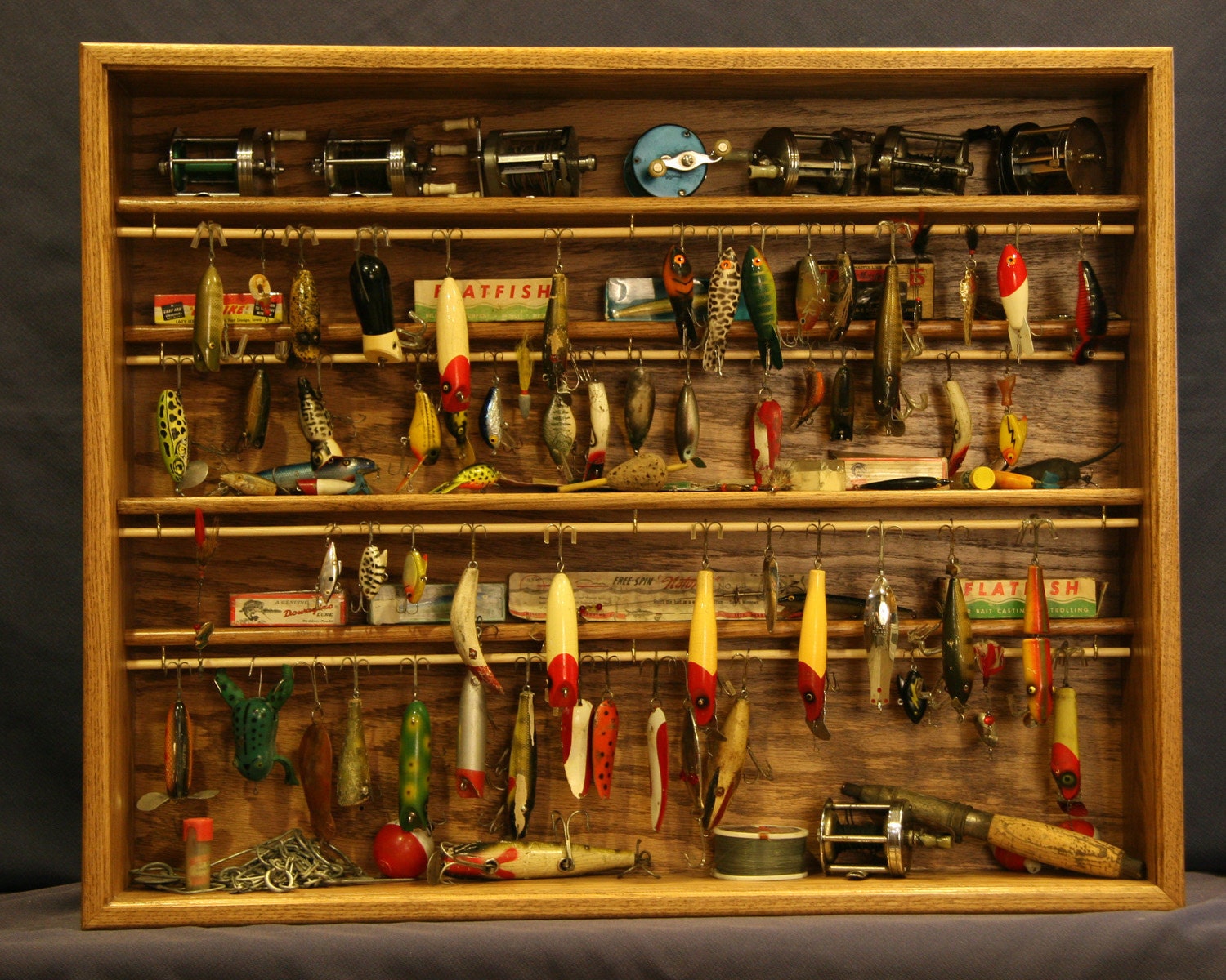 Fishing Lure Display Case Etsy