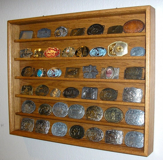 belt buckle display case sale