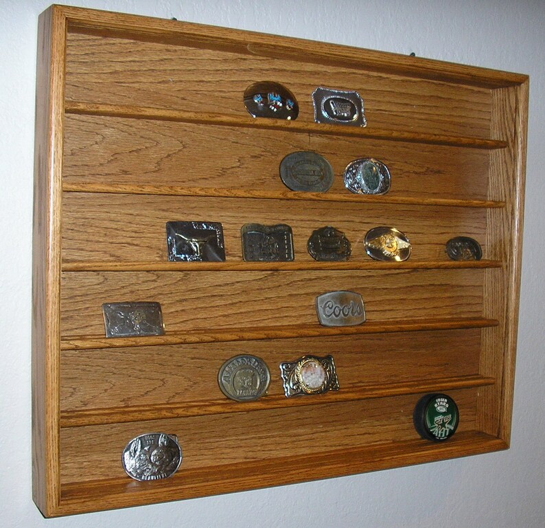 Belt Buckle Display Case Etsy