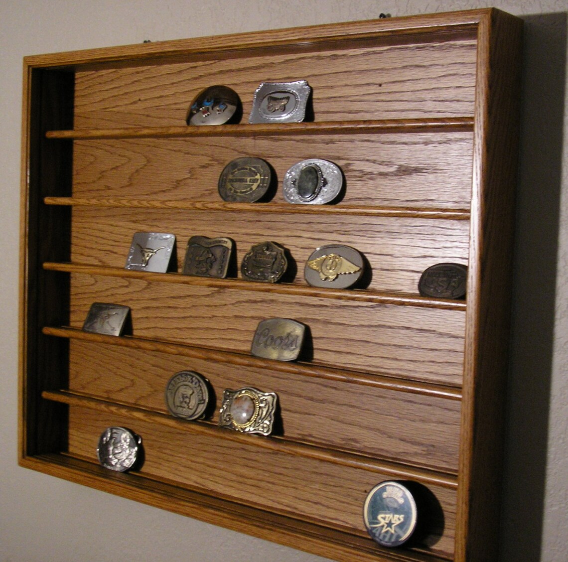 Belt Buckle Display Case Etsy