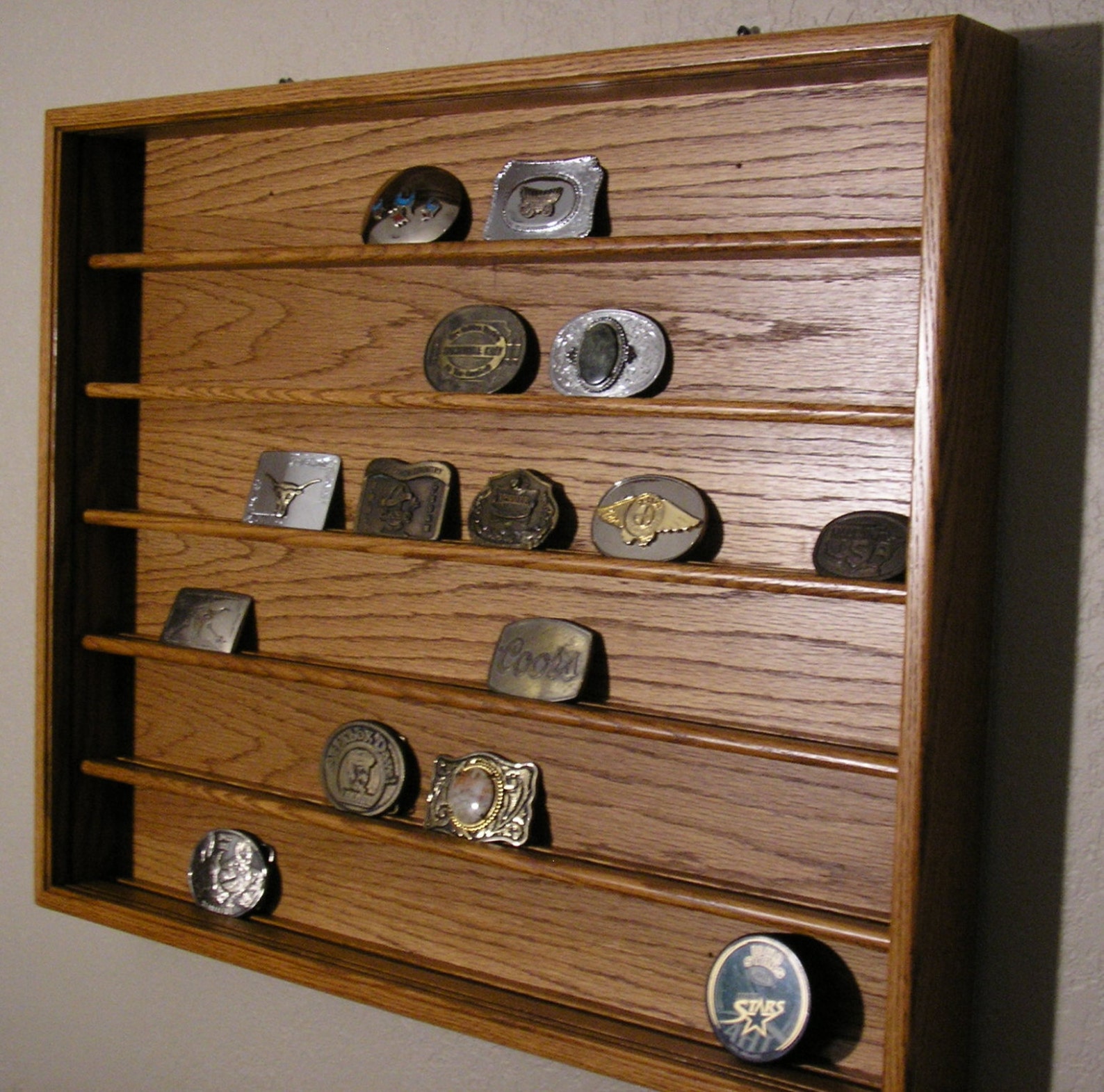 Belt Buckle Display Case Etsy