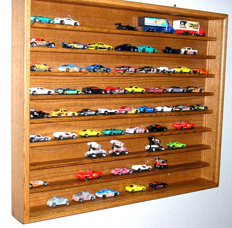 Hot Wheels Matchbox Sprint Car Race Cars Display Case Etsy