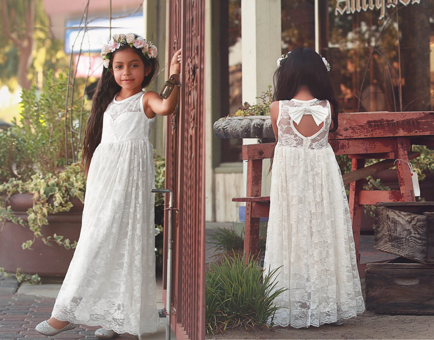 Kutie tuties ivory lace dress hotsell