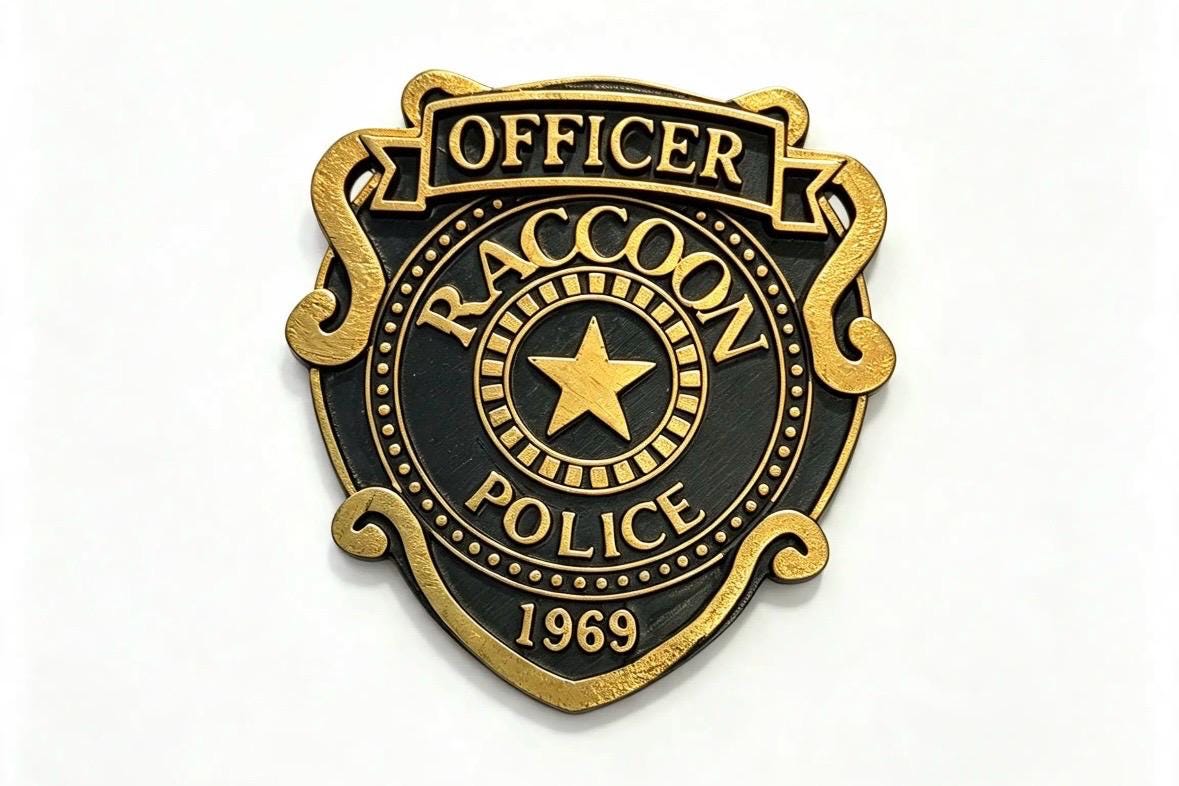 Racoon City Police Badge - Etsy Canada