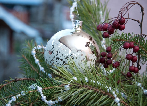 クリスマスガラスオーナメントボールソ連、クリスマスツリーの飾り