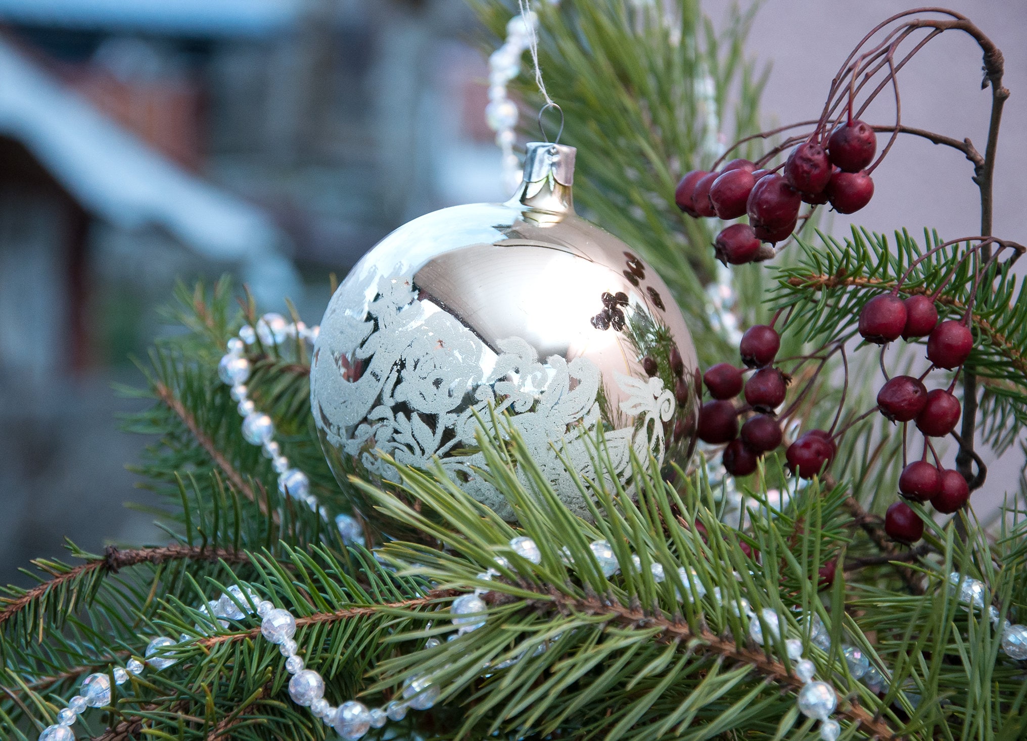 クリスマスガラスオーナメントボールソ連、クリスマスツリーの飾り