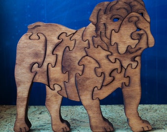 Wooden Puzzles dog. Puzzle. Baby Gift. Eco game, Eco toys. Toy for children. Handmade toys. Educational toys. Kids Gift. Animal Puzzle