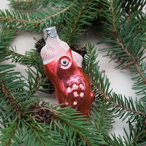 Christmas Glass Ornament parrot, Christmas tree decorations, New Year decorations, New Year Christmas, tree toys, Ukrainian Xmas decor