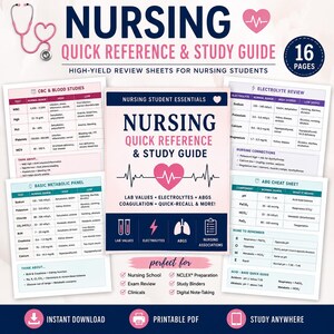 Labvärden, elektrolyter och ABG-studieguide