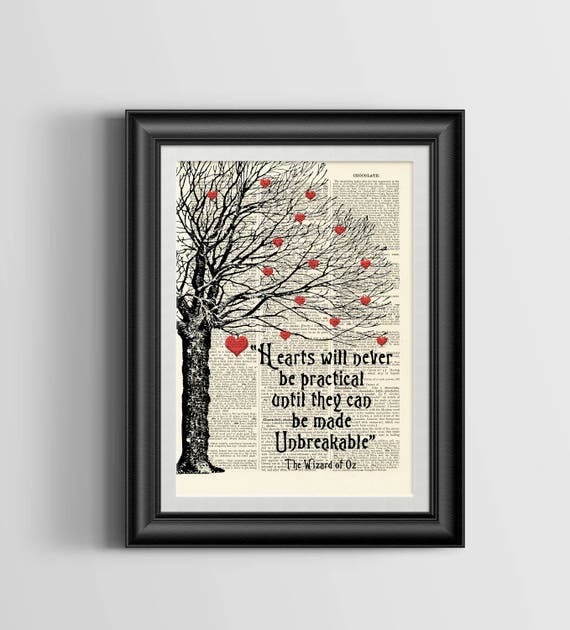 Magicien Doz Citation Coeur Image Dimpression De Page De Etsy France