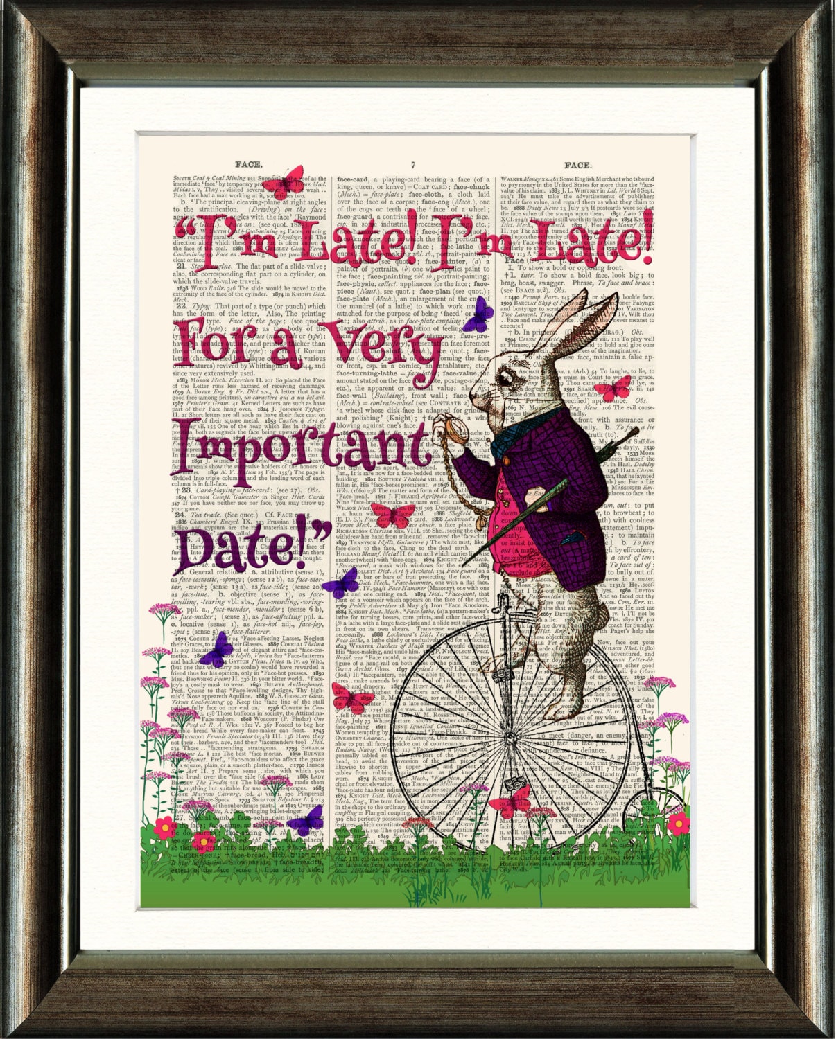 Phrase Lapin Alice Au Pays Des Merveilles