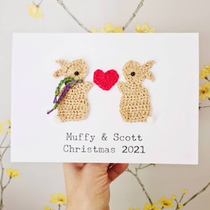 Personalisierte Weihnachtskarte, Weihnachtskarte, Weihnachtskarte für Paare, Weihnachtskarte für Männer, Muttertagskarte