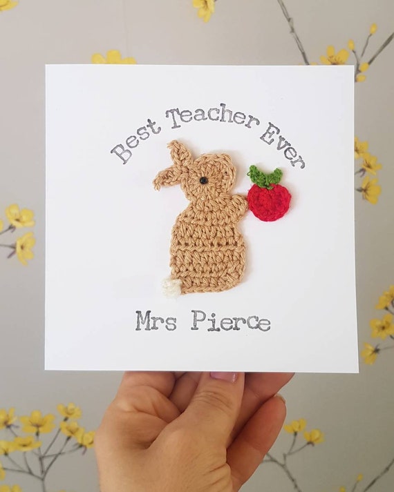 Handmade Wildlife Greetings Card - Thank You Rabbits Handmade Wildlife Greetings Card - Thank You Rabbits