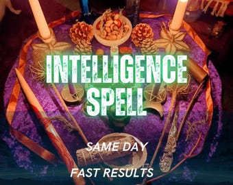 Intelligence Spell, Mental Clarity & Focus Ritual, Learning Confidence, Study Motivation, Memory Confidence, Remote Casting