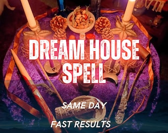 Dream House Spell, Ideal Home & Housing Opportunity Ritual, Home Manifestation, Financial Clarity, New Beginning, Remote Casting
