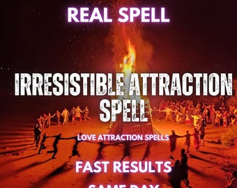Irresistible Attraction Spell | Magnetic Energy, Confidence & Romance Ritual