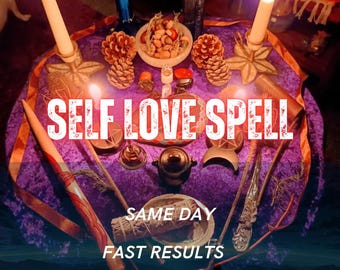 Self-Love Spell, Self-Worth & Confidence Ritual, Self-Acceptance, Inner Peace, Emotional Renewal, Personalized Remote Casting