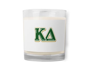 Świeca stowarzyszenia studenckiego KD, prezent stowarzyszenia studenckiego, świeca Kappa Delta, prezent stowarzyszenia studenckiego