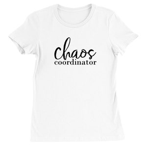 Chaos-T-Shirts, Bestes Geschenk für Freunde, personalisierte Geschenk-Shirts, lustige Büro-T-Shirts, lustige humorvolle Titelshirts