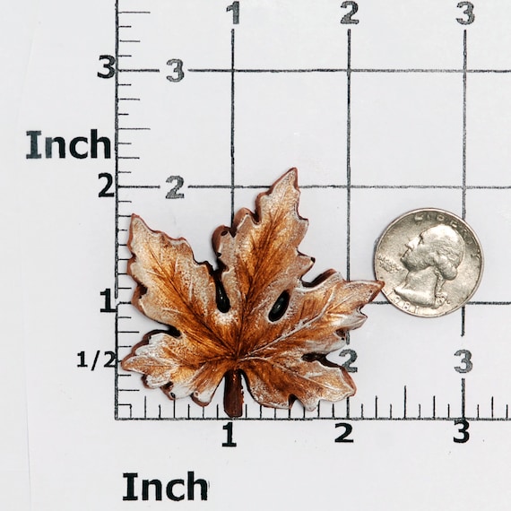 Large Maple Leaf Silicone Mold - Autumn Leaf Food Safe Mold