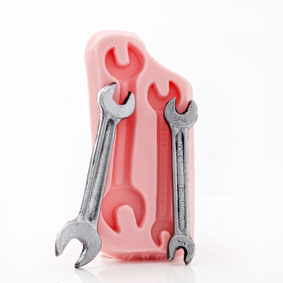 Stampo in silicone per utensili a chiave inglese Fondente sicuro