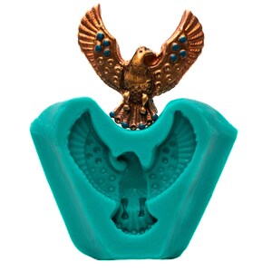 Bale Eagle Southwestern Silikonform Livsmedelssäker Fondant Choklad Godisform Smycken Harts Sculpey Fimo Lera Metalllera Flexibel Form (967)