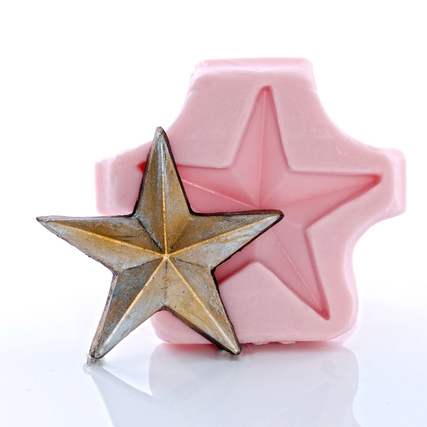 Mold Silicone Star Mould Food Safe Fondant Gum Paste Etsy