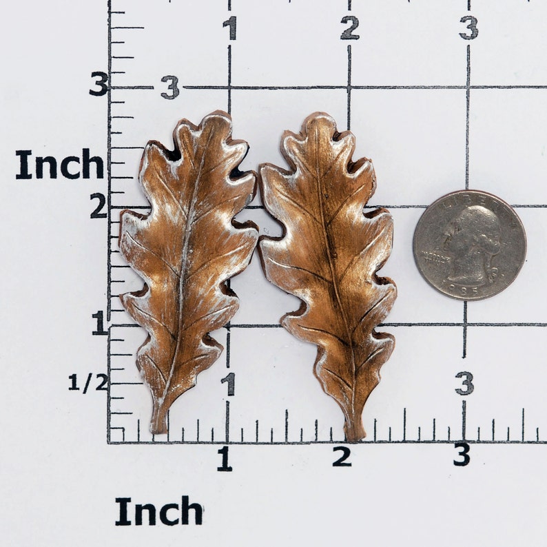 Large Oak Leaf Silicone Mold Food Safe Flexible Mold Fondant Etsy