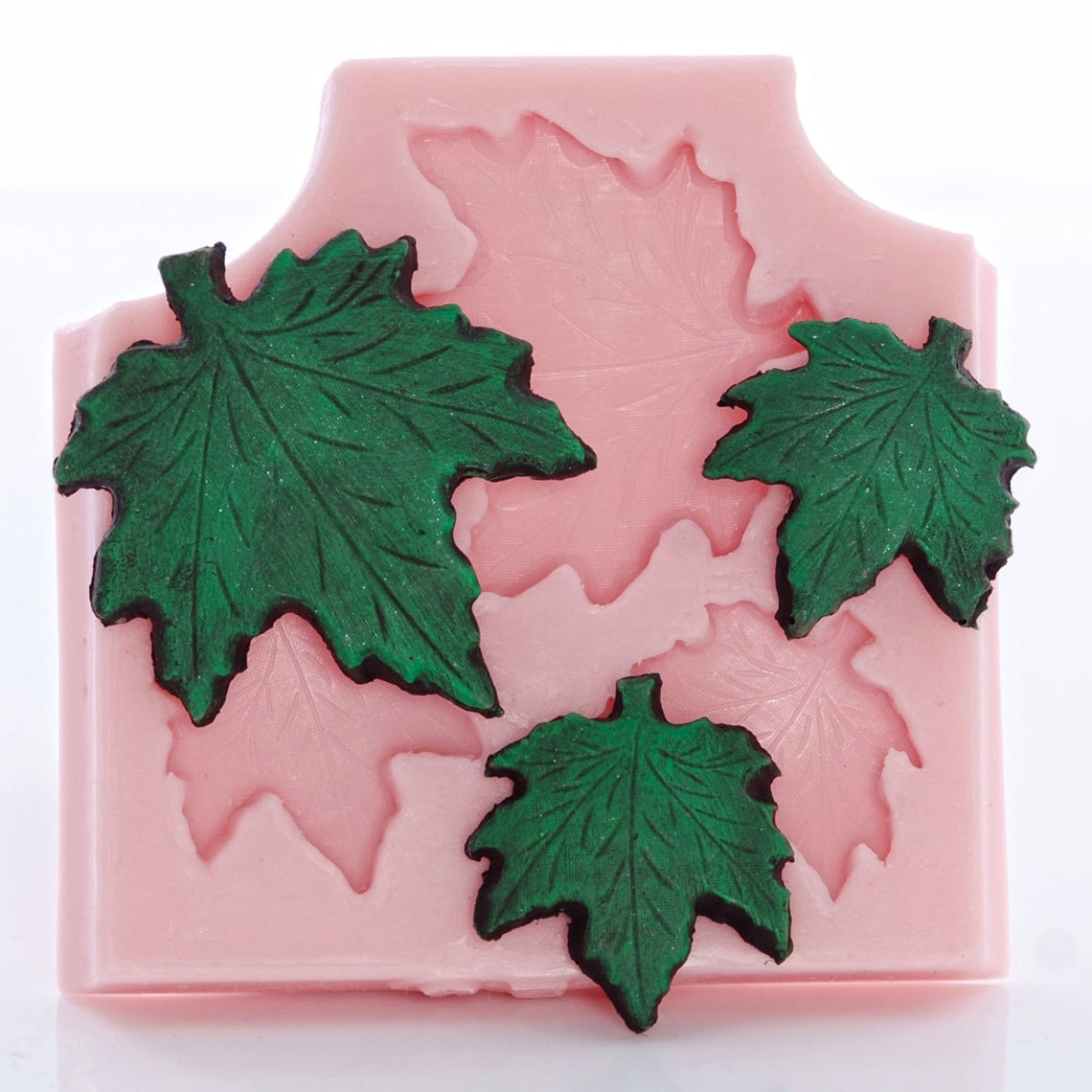 Maple Leaf Silicone Mold Create Three Maple Leaves With My Etsy