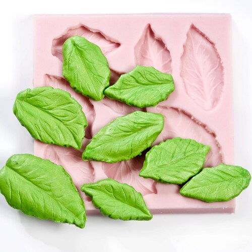 Leaves Cake Mold Soap Mold Silicone Mold Soap Mould Biscuit Etsy