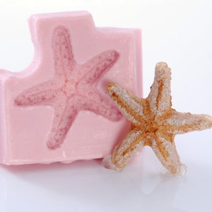 Flexible Silicone Starfish Mold Mould Fondant Gumpaste Sugar Chocolate Art Mint Resin Sculpey Fimo Metal Clay Wax Candle Soap Mold  (837)