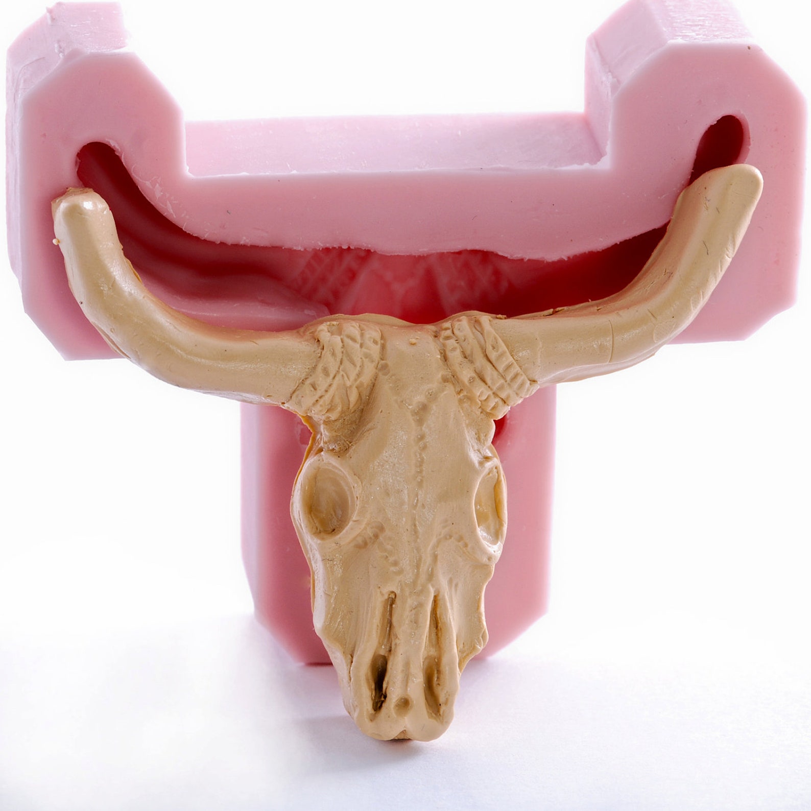 Steer Skull Silicone Mold Southwestern Cow Skull Mold Etsy