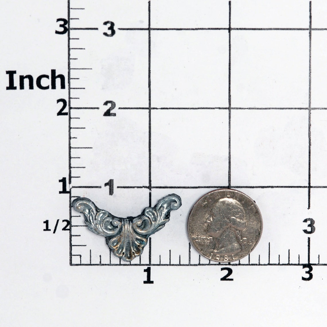 Silicone Mold Corner Scroll or Jewelry Piece Food Safe Mold Etsy