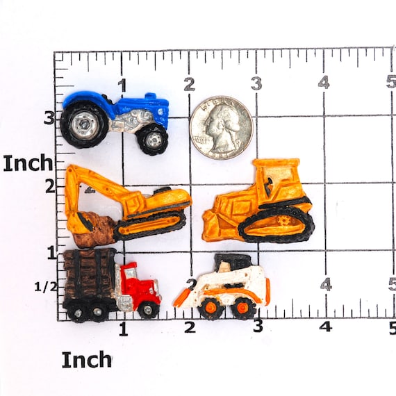 Excavator Fondant Mold - Food Grade Silicone Cake Decorating Mold For Construction Theme