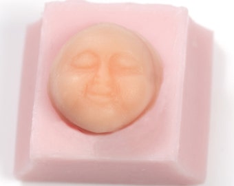 Silicone mold for forming faces out of Fondant, Gum Paste, Polymer Clay, Resin, Plaster, Paper, Metal (522)