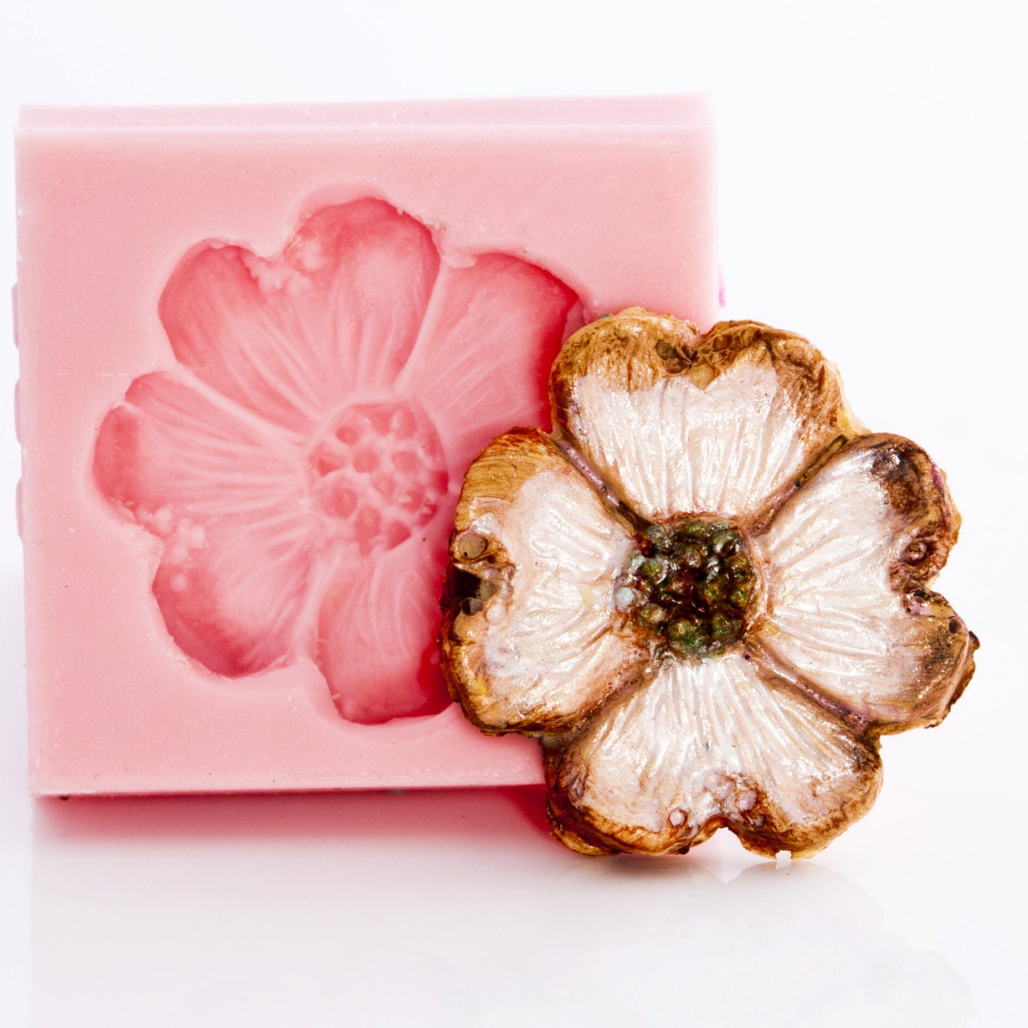 Gänseblümchen-Silikonformen – Für Fondant, Schokolade, Cupcake-Deko, Lebensmittelecht, Hitzebeständig Bis 230°C