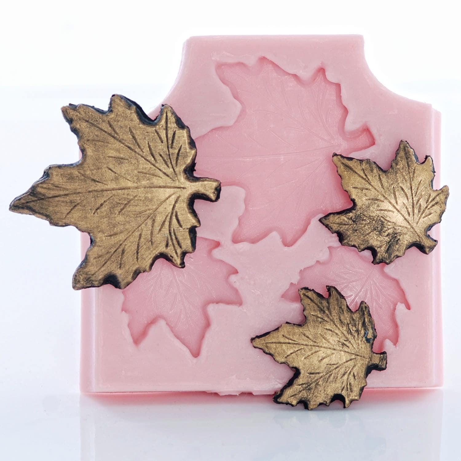 Maple Leaf Silicone Mold Create Three Maple Leaves With My Etsy