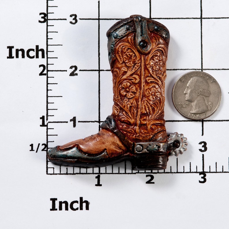 Cowboy Boot Silicone Mold Soap Mold Candle Mold Resin Etsy