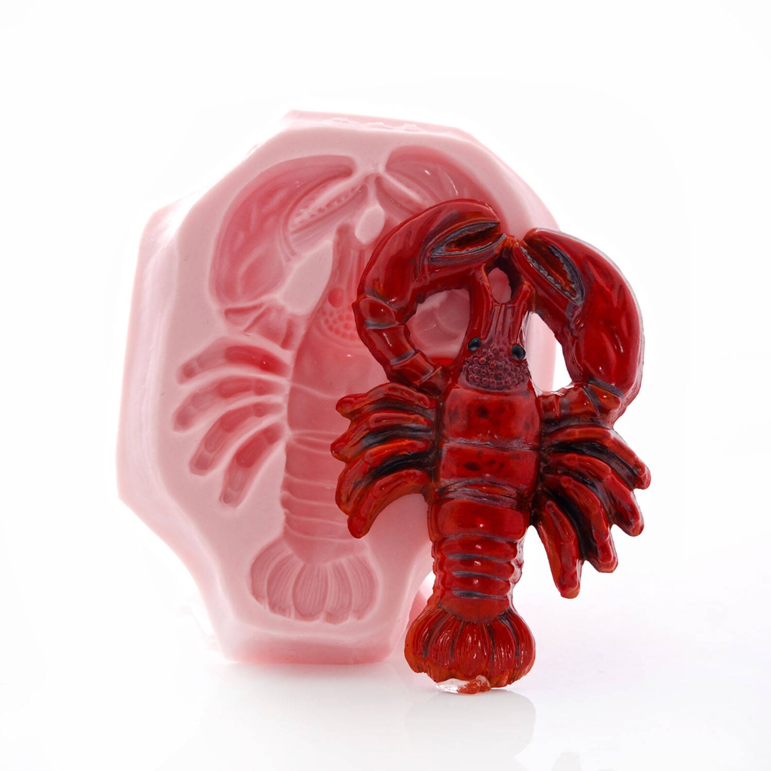 Lobster Silicone Mold Food Safe Fondant Chocolate Candy Mold Etsy