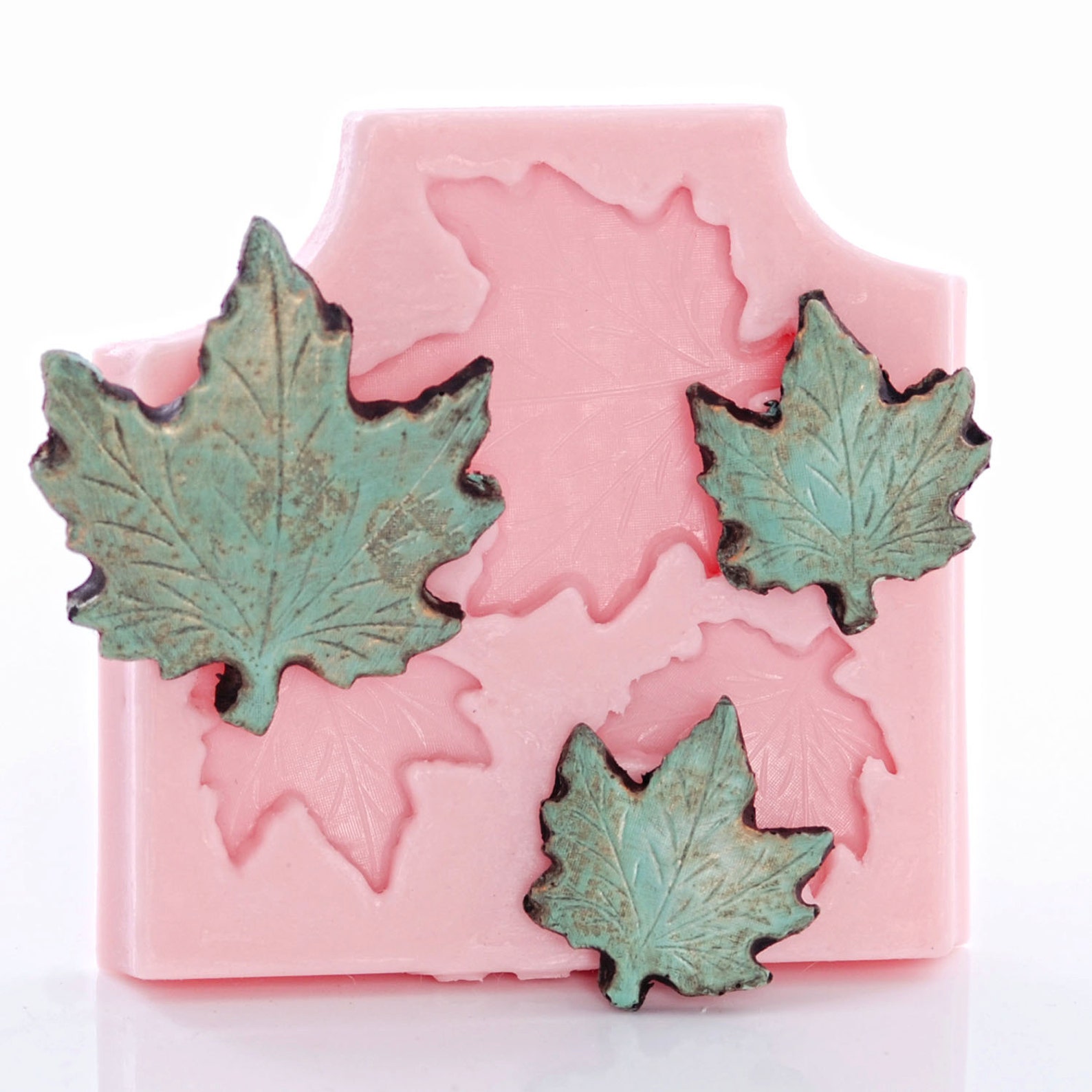 Maple Leaf Silicone Mold Create three maple leaves with my Etsy