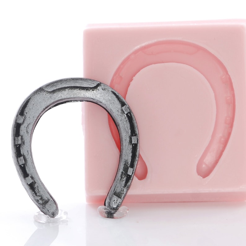 fondant horse shoe mold Horse shoe silicone mold mould candy horseshoe mold craft jewelry mold western cake decorating mold 944