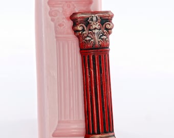Silicone Mold Roman Pillar Architecture Column Mold  Perfect Mold for Wedding Cake Column Decorations  Crafts Scrapbook Embellisments  (841)