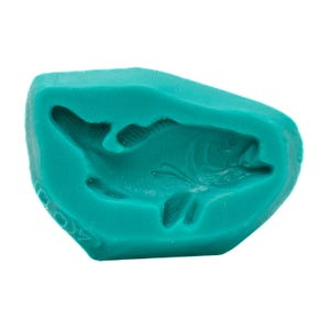 Silicone Mold Fish - Food Safe Fondant Chocolate Candy Gum Paste Mold - Jewelry Resin Metal Clay Fimo Mod Podge Melt Sculpey Mold (400) image 5
