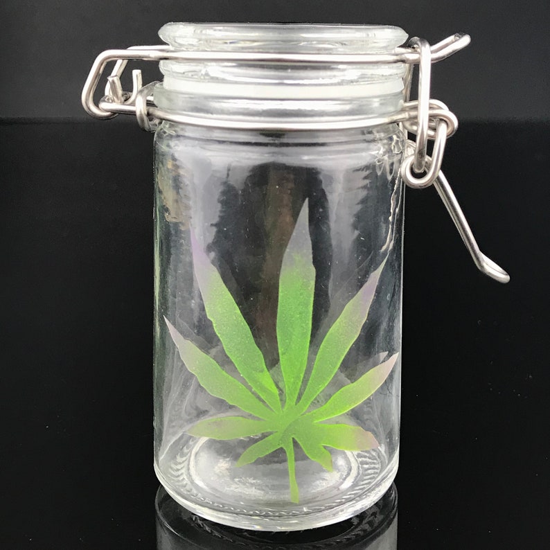 Stash Jar Secret Stash Jar Qtip jar Air tight jar Etsy