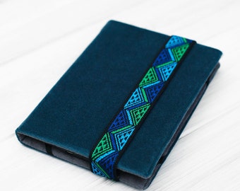 Paperwhite Hülle Blaue Kindle Hülle Samt elastisches Band Kindle Scribe Hülle schützende Slim Fit Voyage Hülle custom uk kostenlose Lieferung