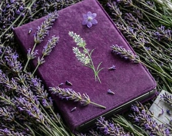 Lavender Kindle Case Purple Velour Fabric Cover for Paperwhite Scribe Embroidered personalised