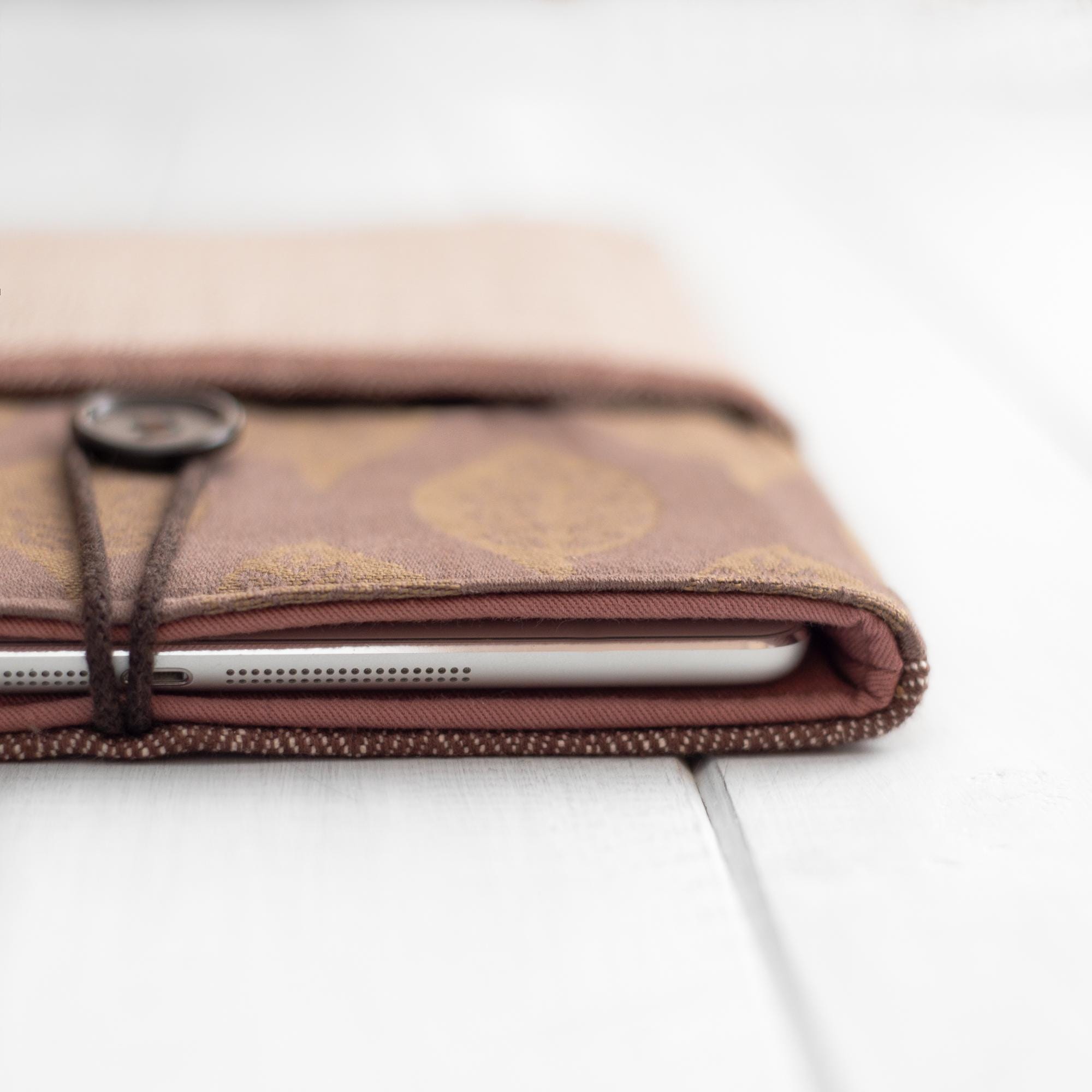 Tablet Handmade Handmade Tweed Wool Tablet Sleeve: Padded Samsung Galaxy Tab Cover ...