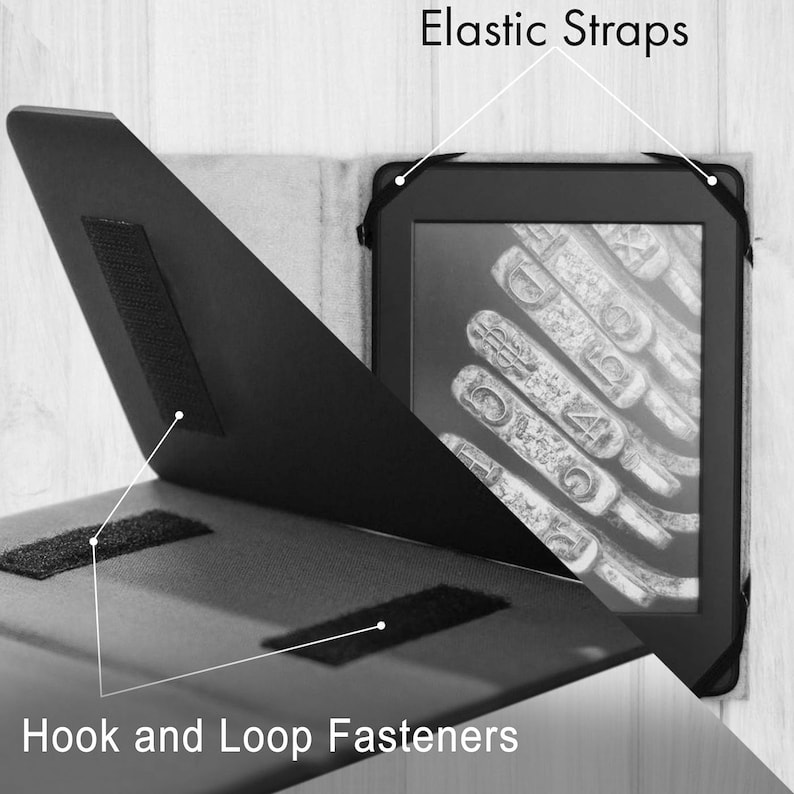 attachments velcro - hoop and loop tape or elastic straps at the corners