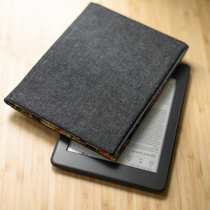 Étui Kobo libra Colors Kobo clara BW Fleurs de pavot Étui kobo clara 2e en toile Étui kobo Sage tissu denim noir Elipsa étui cadeau pour amoureux des livres